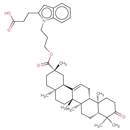 Chemical structure of BindingDB Monomer ID 50261365