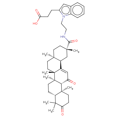 Chemical structure of BindingDB Monomer ID 50261367
