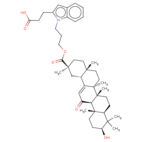 Chemical structure of BindingDB Monomer ID 50261369