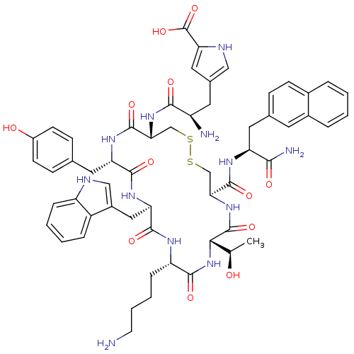 Chemical structure of BindingDB Monomer ID 50261386