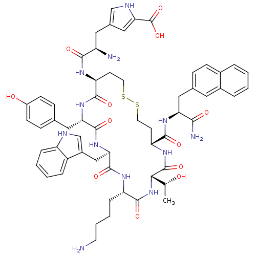 Chemical structure of BindingDB Monomer ID 50261387