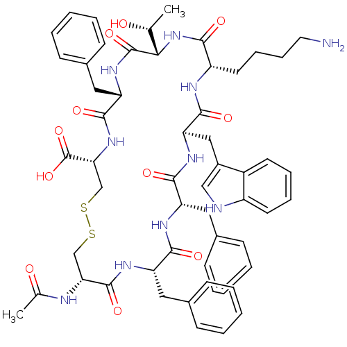 Chemical structure of BindingDB Monomer ID 50261395