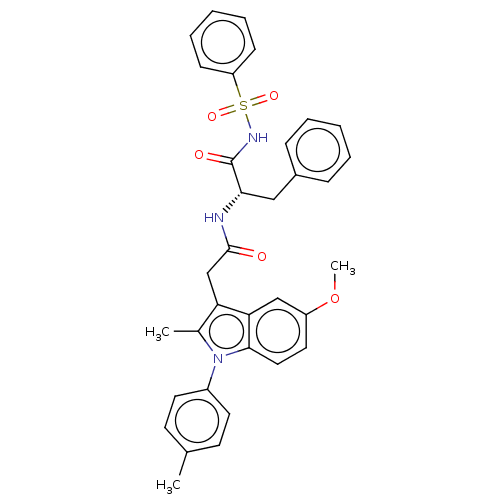 Chemical structure of BindingDB Monomer ID 50261503
