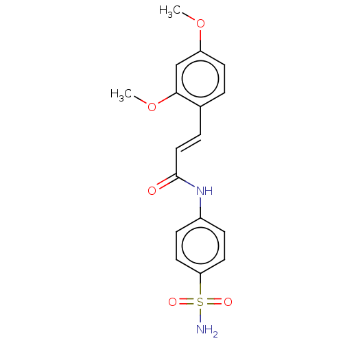 Chemical structure of BindingDB Monomer ID 50261611
