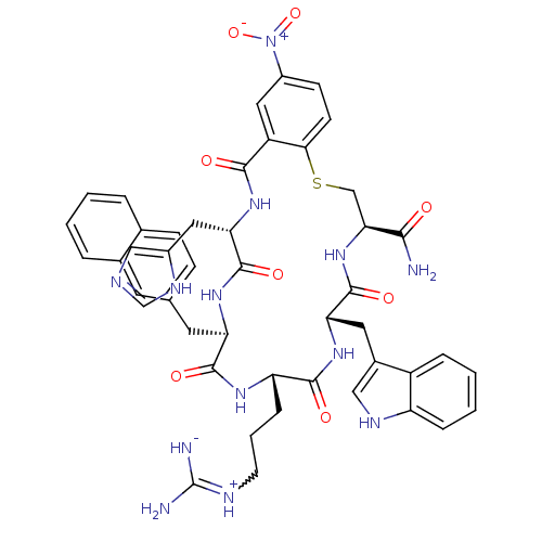 Chemical structure of BindingDB Monomer ID 50261676