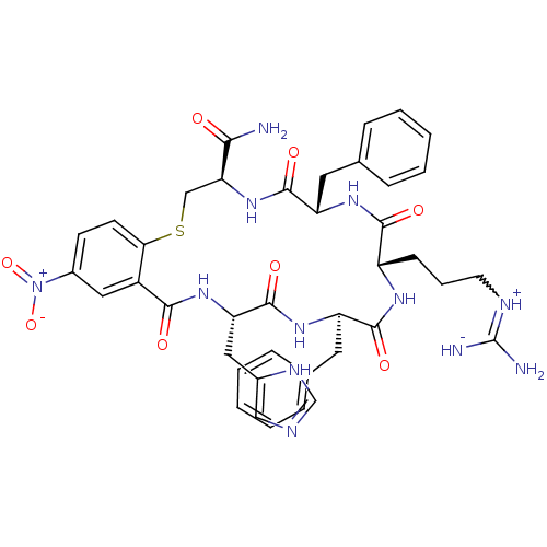 Chemical structure of BindingDB Monomer ID 50261683