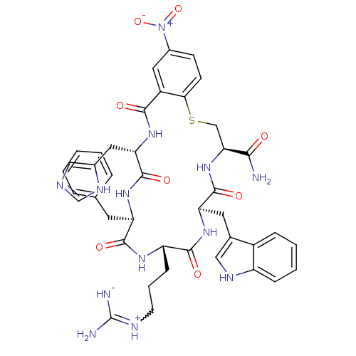 Chemical structure of BindingDB Monomer ID 50261684