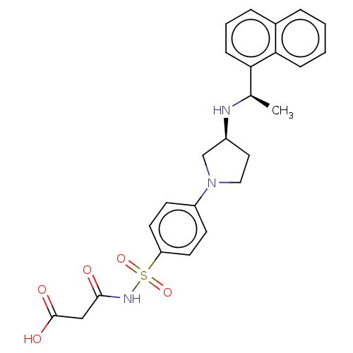 Chemical structure of BindingDB Monomer ID 50261697