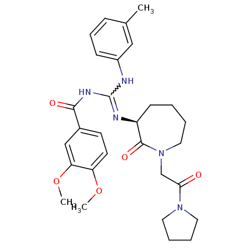 Chemical structure of BindingDB Monomer ID 50261788