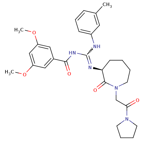 Chemical structure of BindingDB Monomer ID 50261789