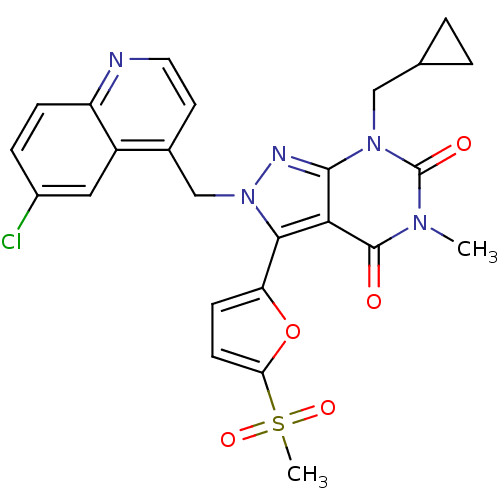 Chemical structure of BindingDB Monomer ID 50261801