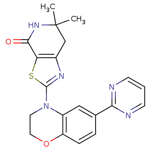 Chemical structure of BindingDB Monomer ID 50261840
