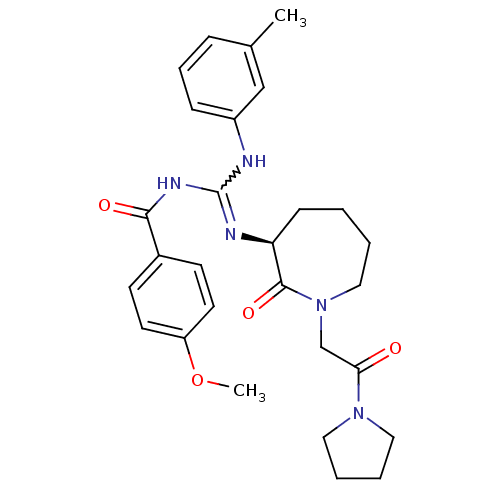 Chemical structure of BindingDB Monomer ID 50261845