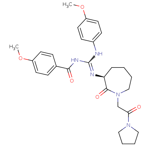 Chemical structure of BindingDB Monomer ID 50261847
