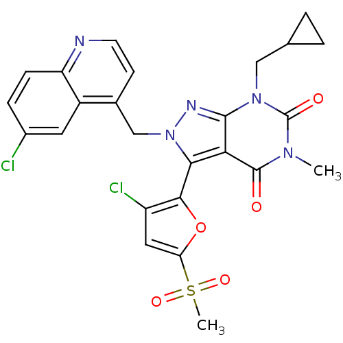 Chemical structure of BindingDB Monomer ID 50261911