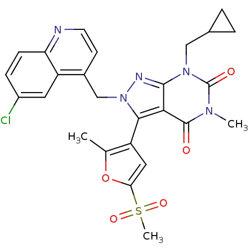Chemical structure of BindingDB Monomer ID 50261912