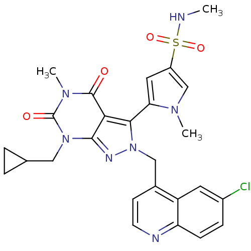 Chemical structure of BindingDB Monomer ID 50261966