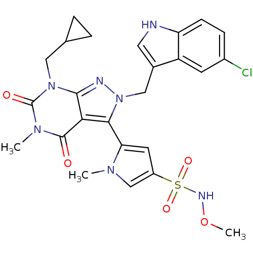 Chemical structure of BindingDB Monomer ID 50262012