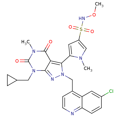 Chemical structure of BindingDB Monomer ID 50262013