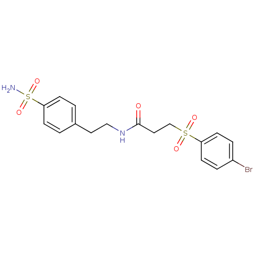 Chemical structure of BindingDB Monomer ID 50262038