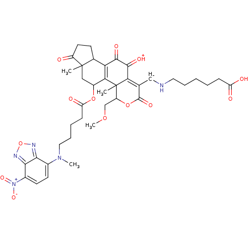 Chemical structure of BindingDB Monomer ID 50262043