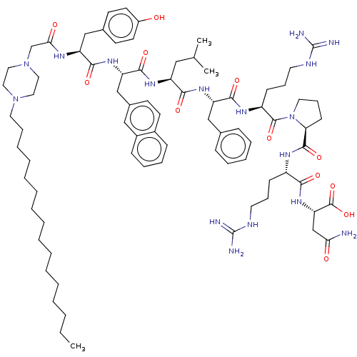 Chemical structure of BindingDB Monomer ID 50262100