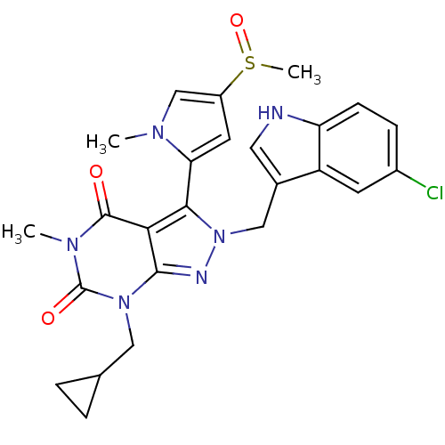 Chemical structure of BindingDB Monomer ID 50262113