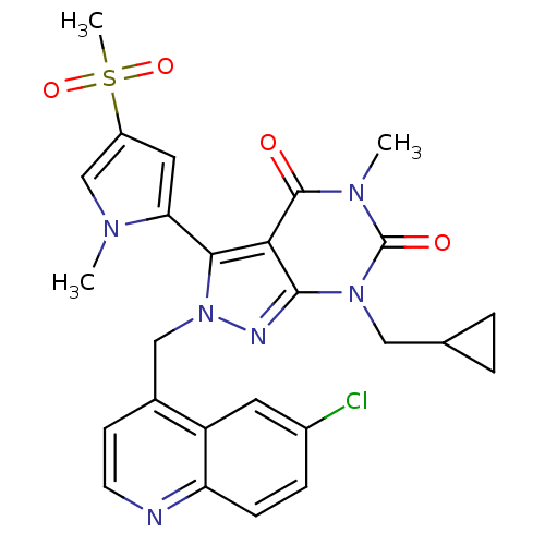 Chemical structure of BindingDB Monomer ID 50262114
