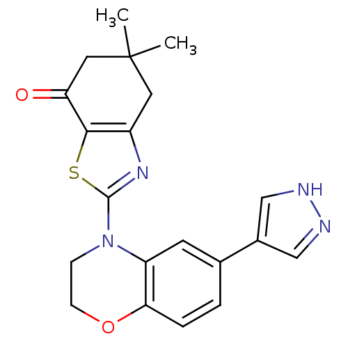 Chemical structure of BindingDB Monomer ID 50262174