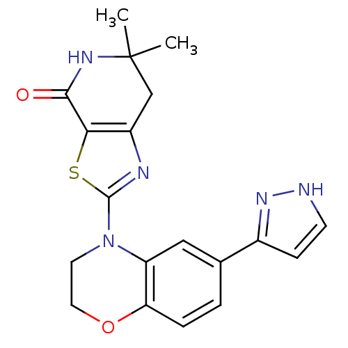 Chemical structure of BindingDB Monomer ID 50262175
