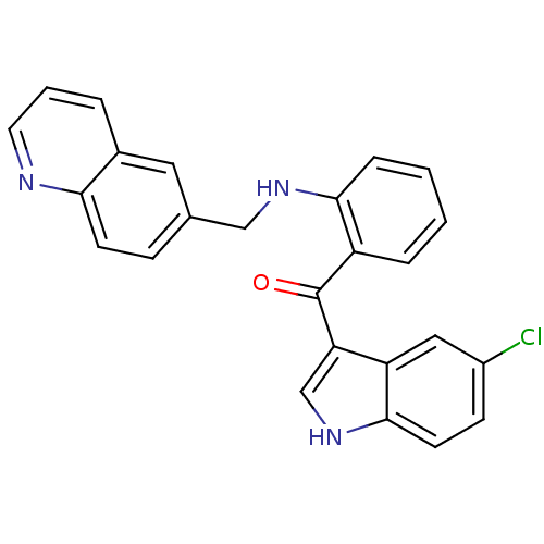 Chemical structure of BindingDB Monomer ID 50262213