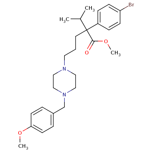 Chemical structure of BindingDB Monomer ID 50262240