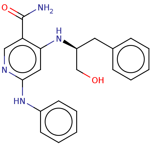 Chemical structure of BindingDB Monomer ID 50262243