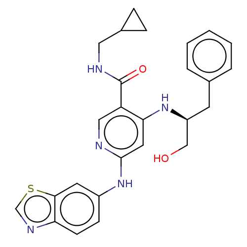 Chemical structure of BindingDB Monomer ID 50262260