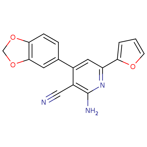 Chemical structure of BindingDB Monomer ID 50262266