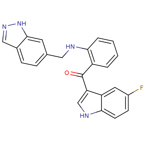 Chemical structure of BindingDB Monomer ID 50262277