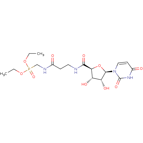 Chemical structure of BindingDB Monomer ID 50262310