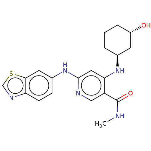 Chemical structure of BindingDB Monomer ID 50262313