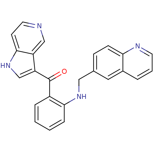 Chemical structure of BindingDB Monomer ID 50262333