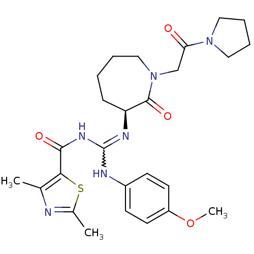 Chemical structure of BindingDB Monomer ID 50262347