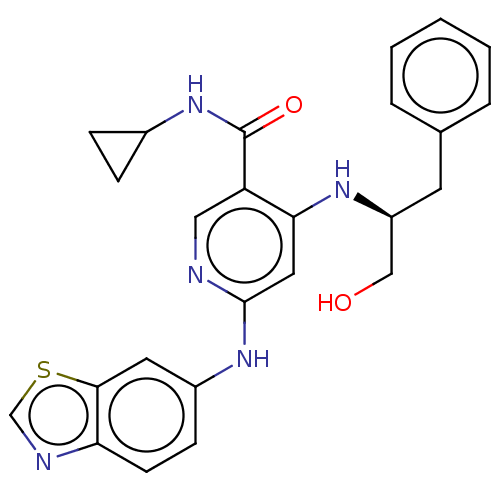 Chemical structure of BindingDB Monomer ID 50262374