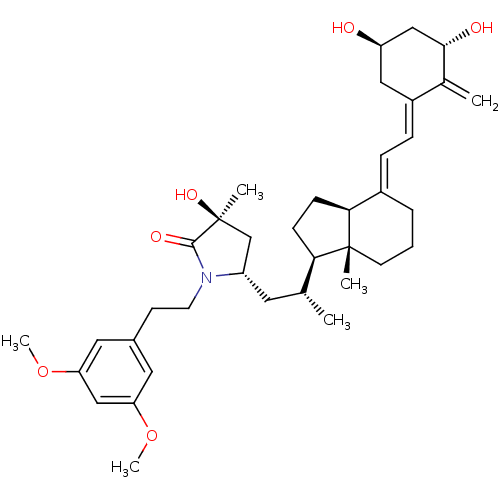 Chemical structure of BindingDB Monomer ID 50262547