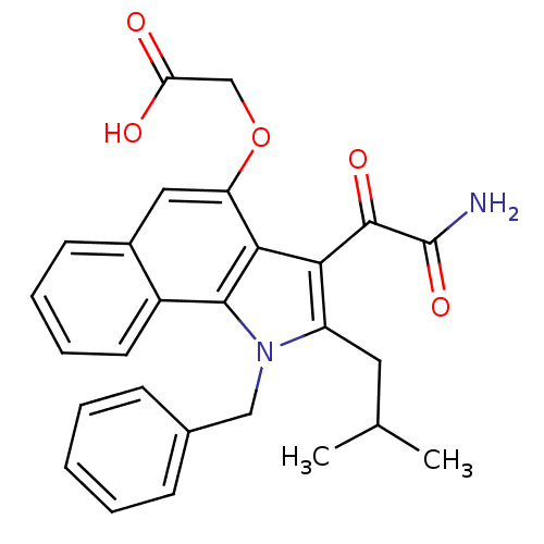 Chemical structure of BindingDB Monomer ID 50262804