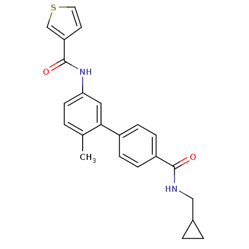 Chemical structure of BindingDB Monomer ID 50262867