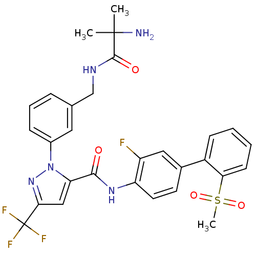 Chemical structure of BindingDB Monomer ID 50262873
