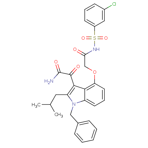 Chemical structure of BindingDB Monomer ID 50262894