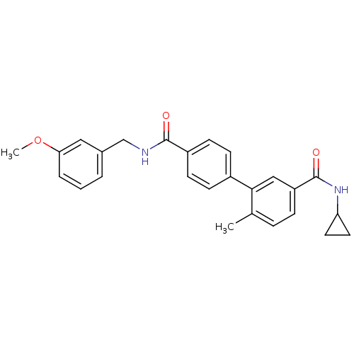 Chemical structure of BindingDB Monomer ID 50262917