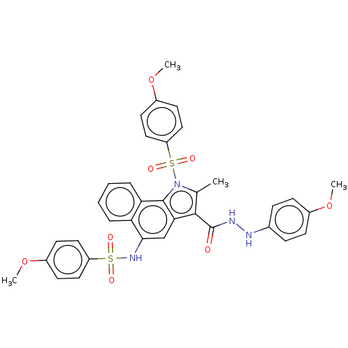 Chemical structure of BindingDB Monomer ID 50262960