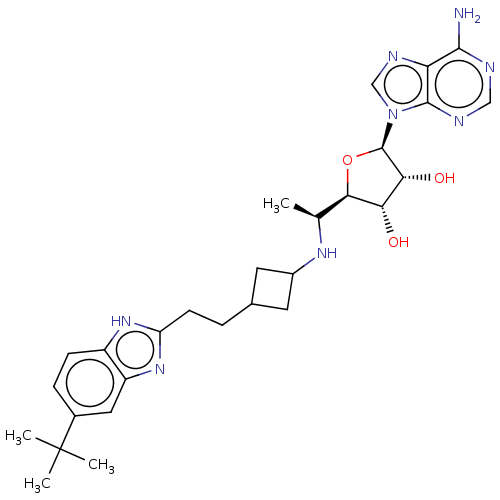 Chemical structure of BindingDB Monomer ID 50262962
