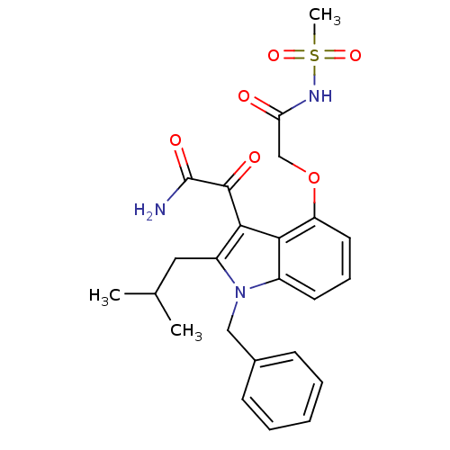 Chemical structure of BindingDB Monomer ID 50262998